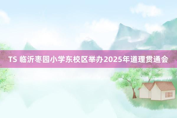 TS 临沂枣园小学东校区举办2025年道理贯通会
